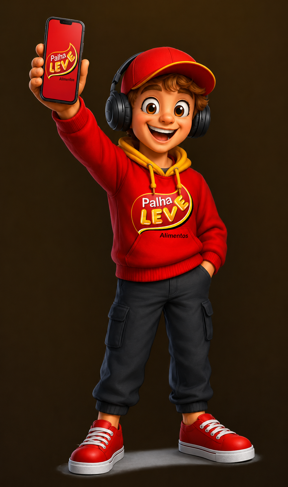 Tito Teen, mascote jovem da Palha Leve