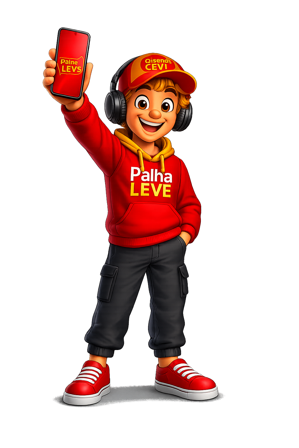 Tito Teen, mascote jovem da Palha Leve